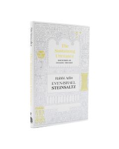 Sustaining Utterance (Steinsaltz) - Hardcover