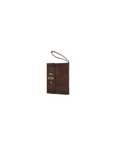 Siddur Pocket w Tehillim Magnet Leather-like Brown