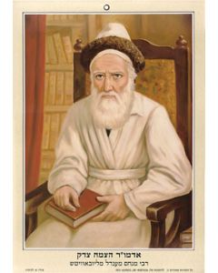 Laminated Picture of Tzemach Tzedek 9.5x13.5