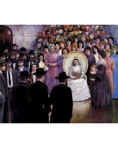 Wedding, by Zalman Kleiman 19x24                                                                                        